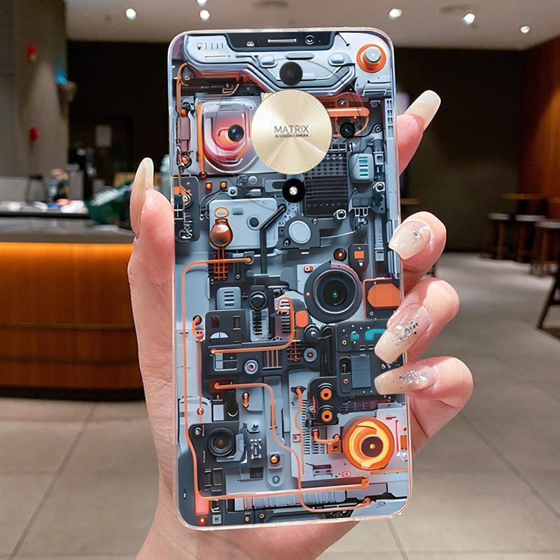 Casing For Honor X9b X9a Magic 6 5 Lite 5G Luxury Dragon Cute Cool Boys Girls Transparent Soft silicone Back Cover Phone Case