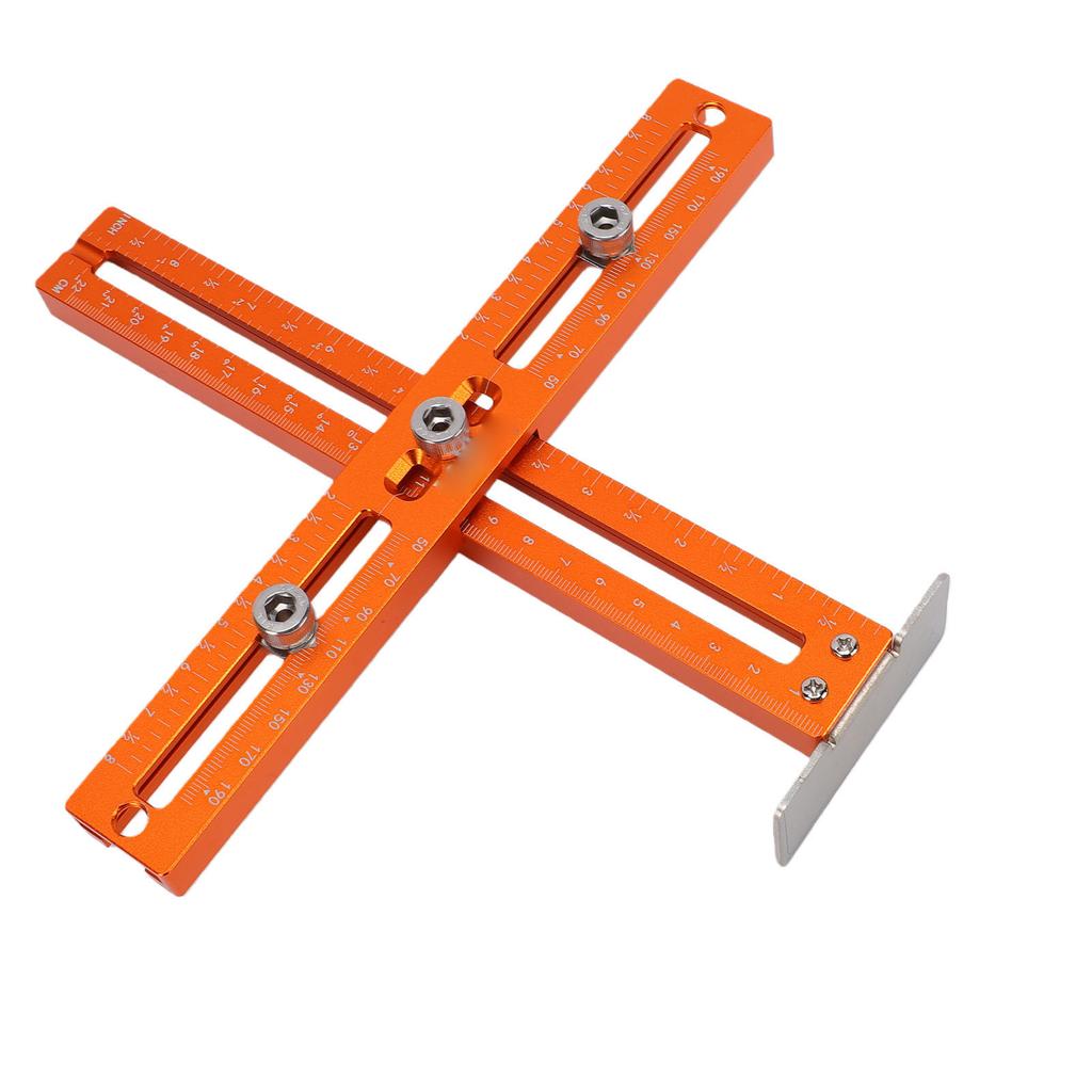 Cabinet Handle Drill       Cabinet Hardware Jig Woodworking Hole Punch Locator for Knobs Pulls