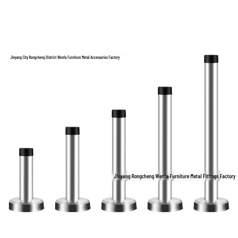 Thickened Stainless Steel Silent Door Stopper with Hydraulic Buffer