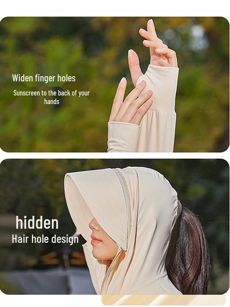 UPF 50+ Anti-UV Ice Silk Summer Jacket - Breathable, Thin, Unisex Cycling Sun Protection for Women and Men.
