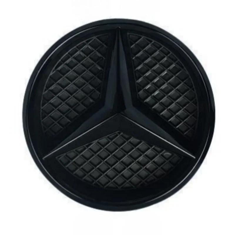 

New C200 E200 For Mercedes Benz 1X ·3D ABS Car Front Grille Badge Cover Star Logo Grid hollowed-out label for Mercedes Benz W20
