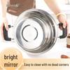 Adneny 3-Layer Stainless Steel Steamer Pot