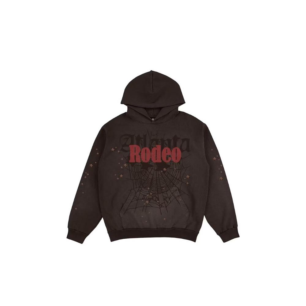 Hoodie Travis Scott Cactus Jack X Sp5der Days Before Rodeo Black