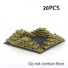 Small Particle Building Block Scale Model War Toy Equipment Rack Scale Model Rifle Assembling Military  Compatible with  Building Block Set