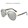 Color-changing sunglasses day and night sunglasses male pilot new polarized glasses