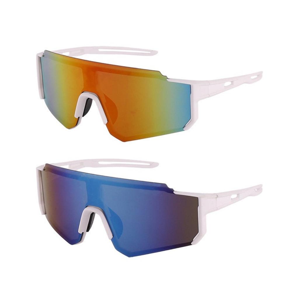 2pcs Cycling Men Women Sunglasses Glasses Sports Outdoor Glasses Sunglasses
