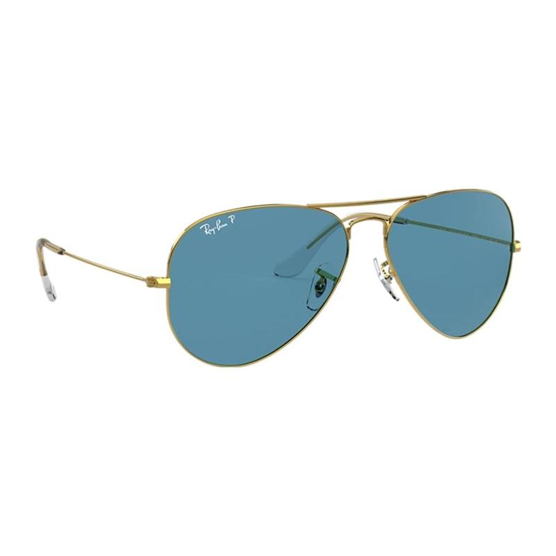 RAYBAN Logo Irregular Geometry Sunglasses Unisex Couple Style 58 RB2132622-