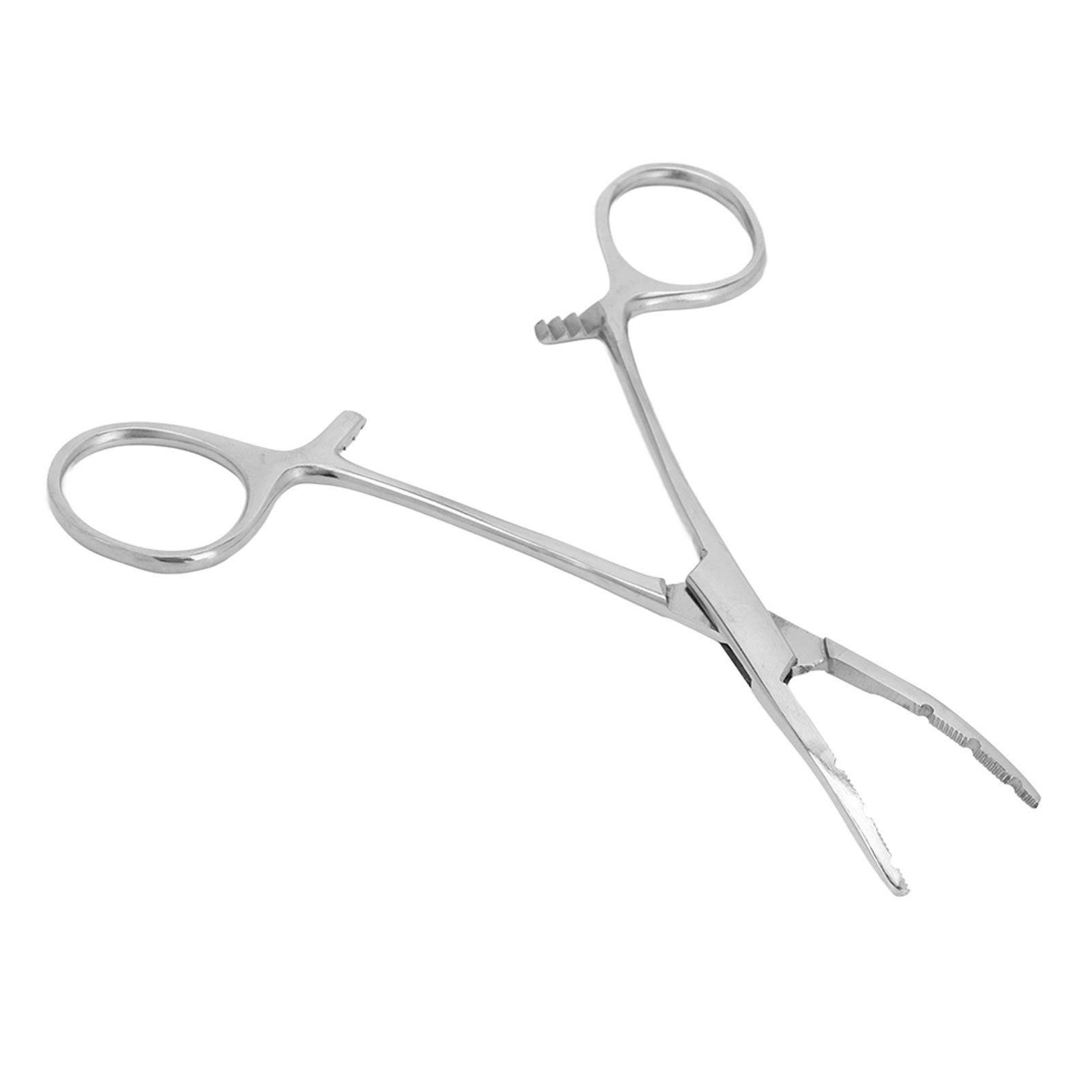 

Tattoo Piercing Forceps 3 Holes 14cm Length Ergonomic Body Piercing Pliers for Tattoo Shops Beauty