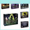 One Night Ultimate Werewolf Kutu Oyunu Renkli Kutu Yüksek Kaliteli Bakır Kağıt İnteraktif Oyun