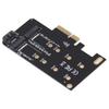 NGFF M.2 to PCIe Adapter Support NGFF B Key M Key PCIe X4 Card with SATA 3.0 Cable for 2242 2260 2280 SSD