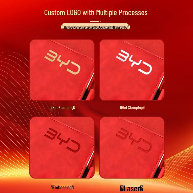 China Red Commemorative Notebook