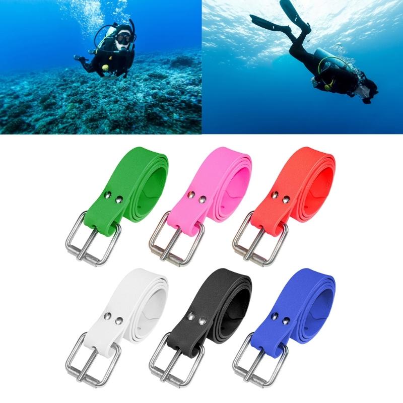 Ceinture de poids de taille coupable pour la plongée Boucle à dégagement rapide Ceinture de poids pour la plongée libre