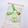 Halloween Flocking Mini Toys Cute Gift Baby-free Keychain Cartoon Bag Car Key Pendant