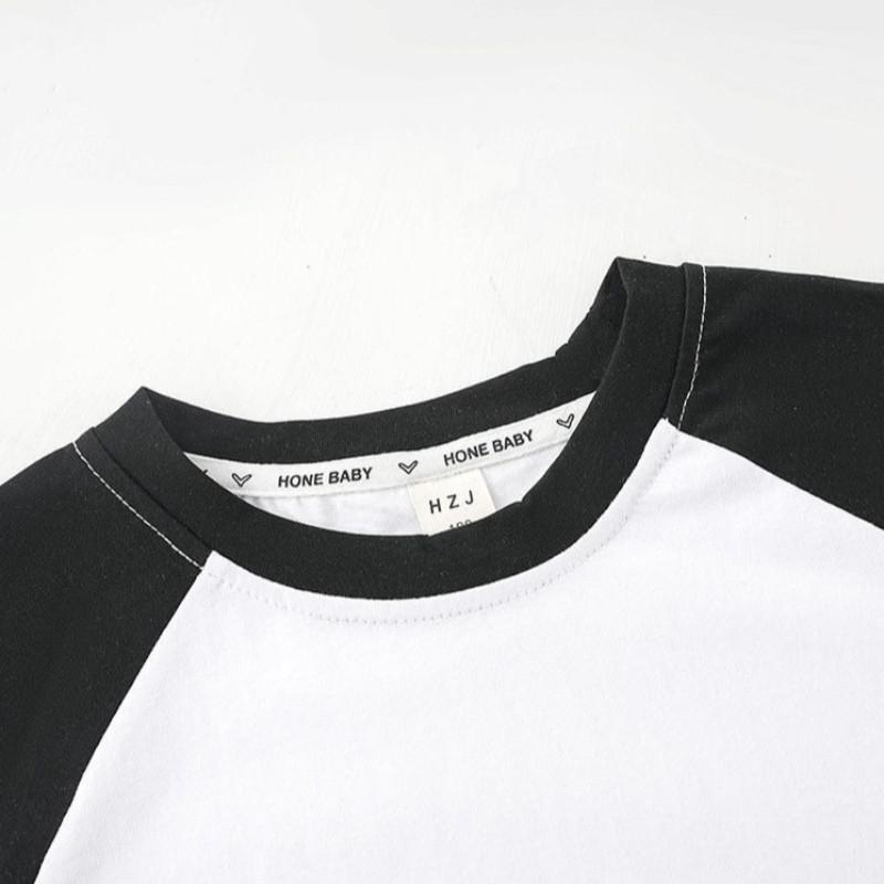 Dziewczęcy T-shirt Playtime Lily z nadrukiem Lovebraids i raglanowymi rękawami