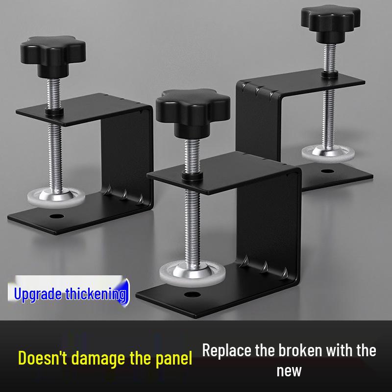 

Затискач для фасаду шухляди - G-подібний затискач з нержавіючої сталі для кріплення верхньої панелі Stainless Steel 1pc