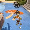 Butterfly Design Alloy Wind Chimes Rustproof Metal Hanging Bells Ornament For Home Office Shop Cultural Decoration