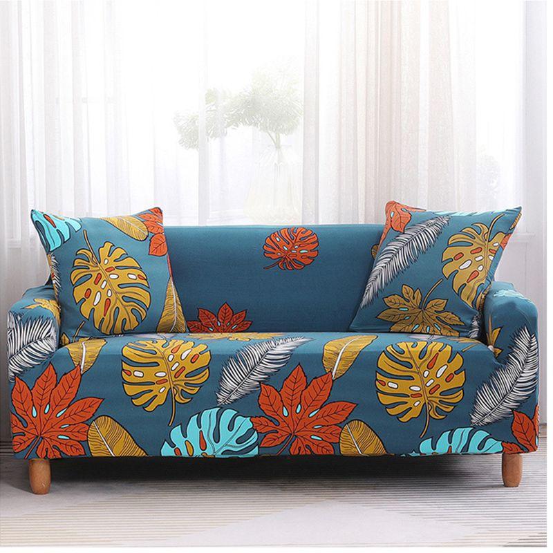 Bohemian Printed Lazy Stretch Sofa Cover Soft Slipcover For Living Room With Great Elasticity And Wrinkle Resistance
