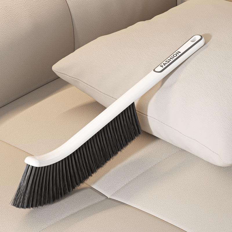 Soft Bristle Bed Brush with Long Handle for Bedroom Cleaning