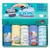 Boys' Cartoon Dinosaur Cotton Underwear, 5-Pack - Breathable, Comfortable, Skin-Friendly