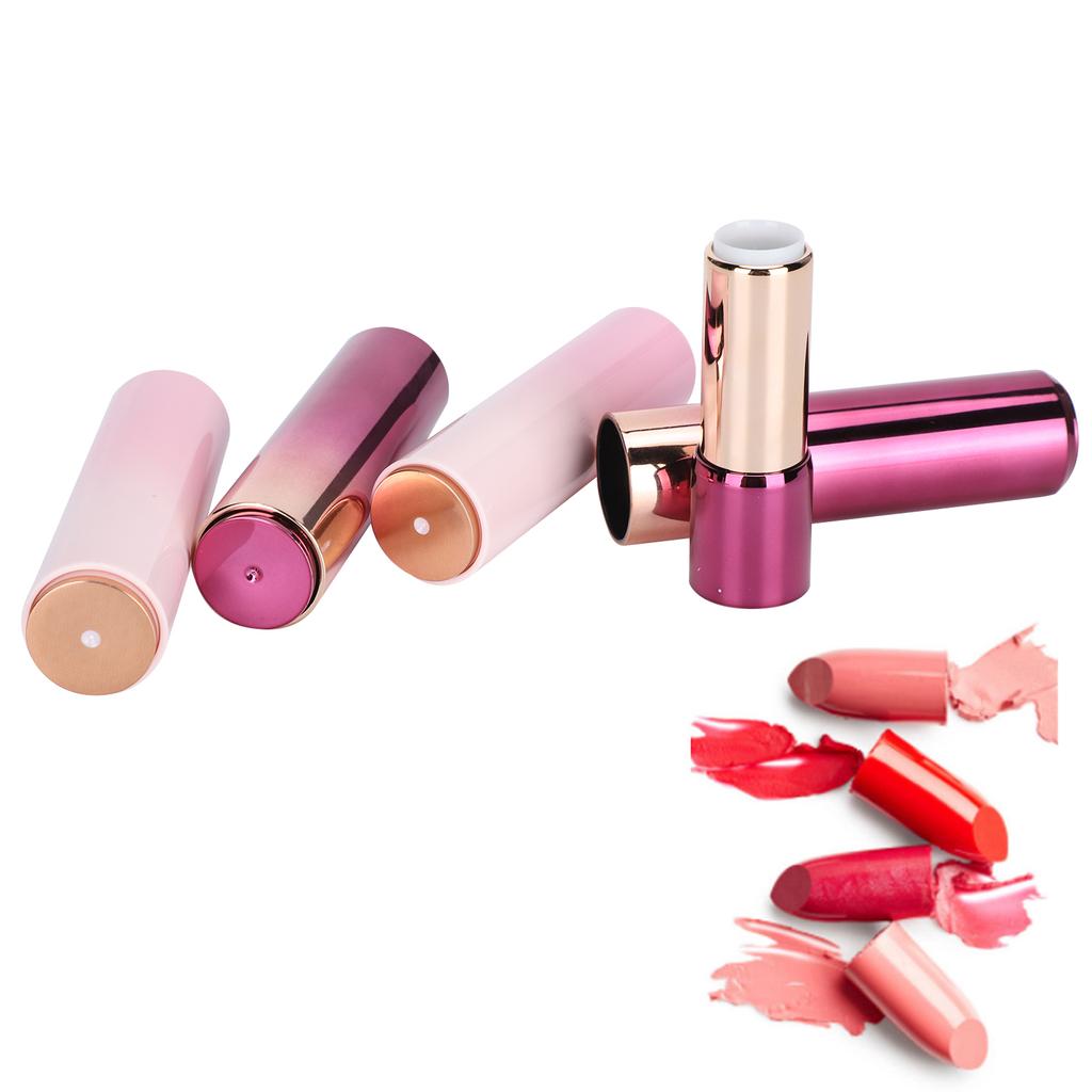 4pcs Lipstick Tube DIY Empty Lip Gloss Lipstick Lip Balm Cosmetic Containers Tube