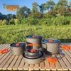 Camping Cookware & Equipment: Outdoor Pots, Kettles, Frying Pans, Cooking Pots, Cookers, Cassette Stoves, Foldable Portable Utensils