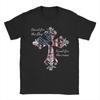 Stand For The Flag I Kneel For The Cross T Shirt Men Cotton Hipster T-Shirts Crewneck Tee Shirt Short Sleeve Clothes Original
