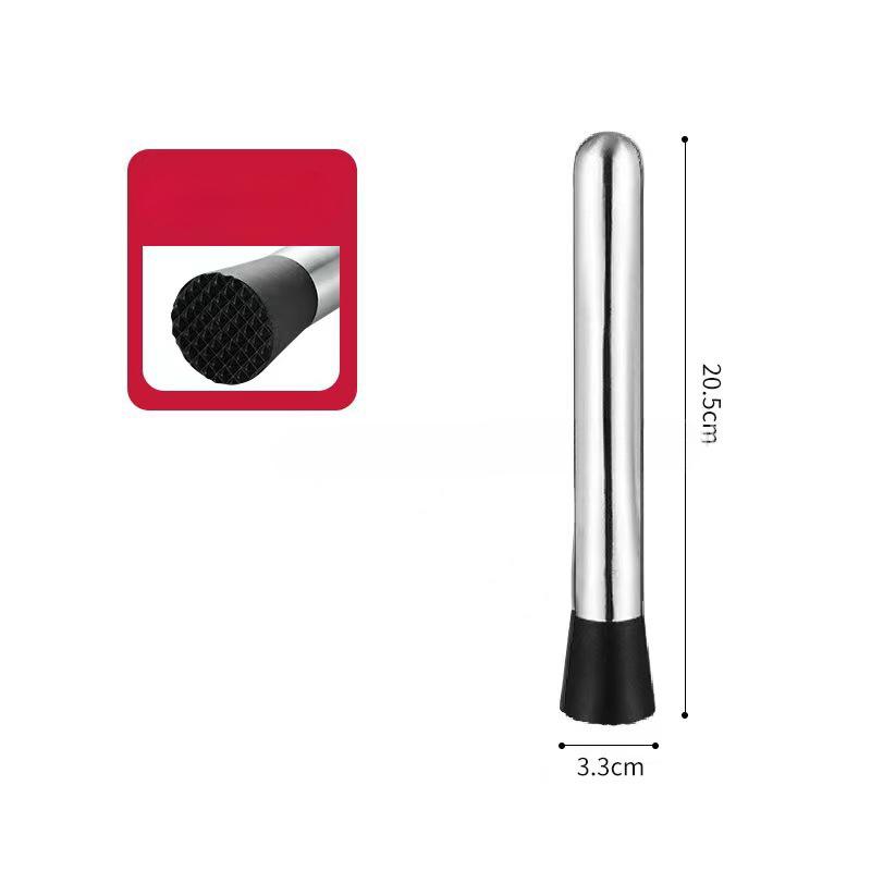 Stainless Steel Ice Breaker Cocktail Ice Breaker Cream Tea Lemon Hammer Pounding Ice Bar Supplies