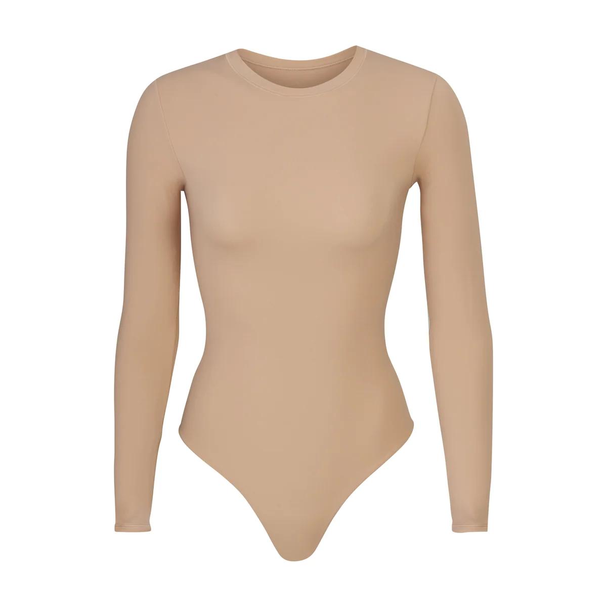SKIMS Solid Color Long Sleeve Bodysuit