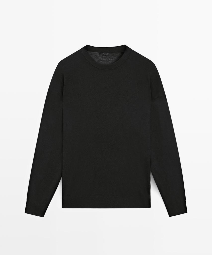 Masimodutti Oversized Wool Blend Knit