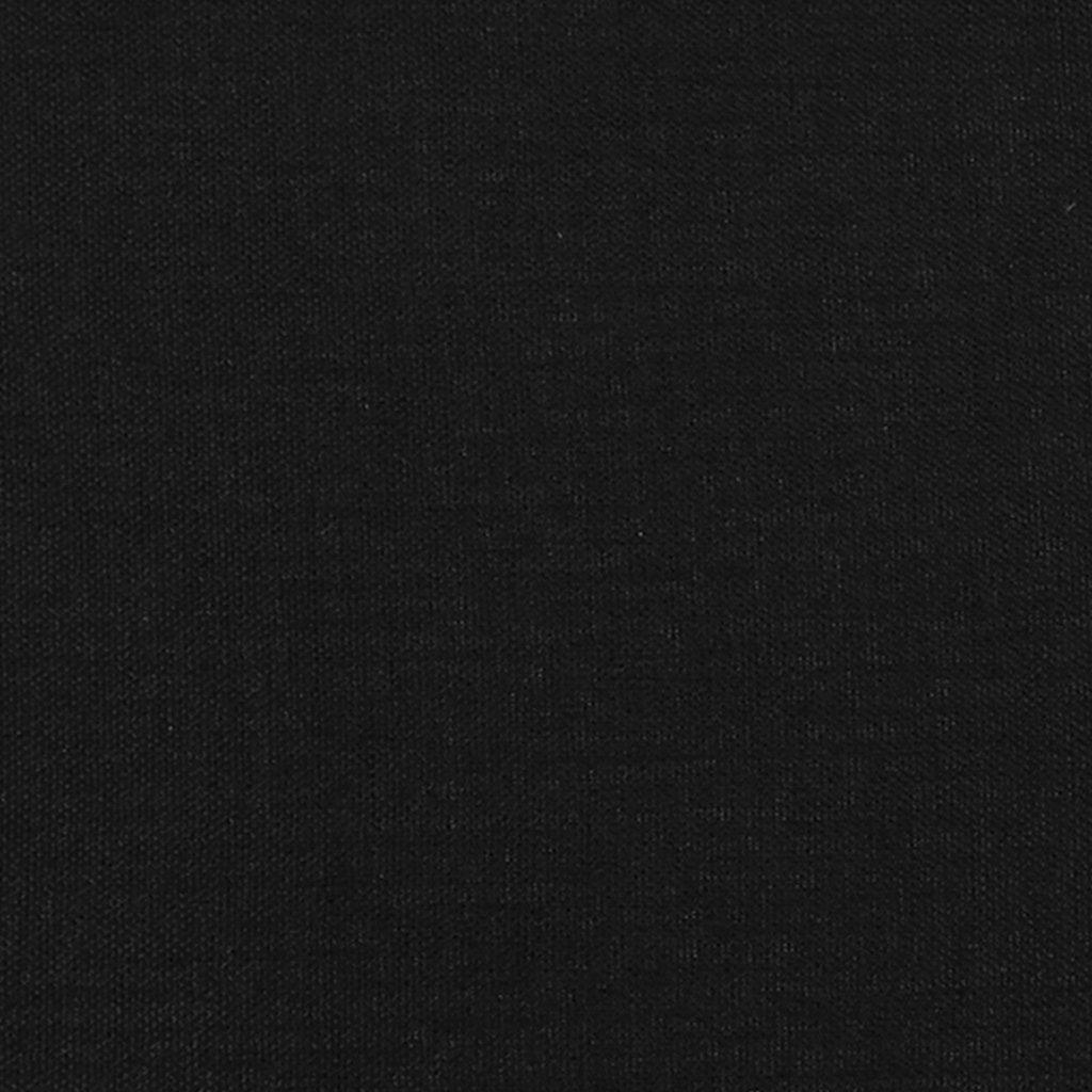 Vidaxl Rama Łóżka Z Zagłówkiem Bez Materaca, Czarna, 90X190 Cm