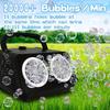 Dual-Hole Portable Automatic Bubble Machine for Weddings and Celebrations