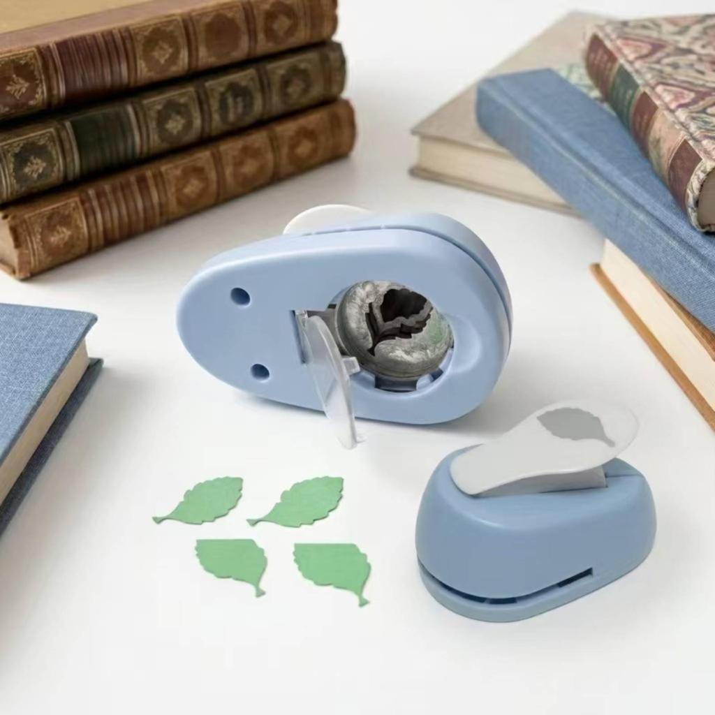 LeafShaped Craft Paper Punch Compact Leaf Clean Cut for Scrapbookers, Classroom