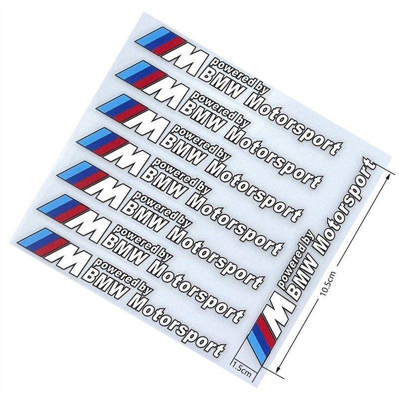 MLKL5 High Reflective Car Badge Decor Stickers Car Motorcycle Night Driving Safety Luminous Decals For BMW 1 3 5 7 Series X1 X3 X5 X7