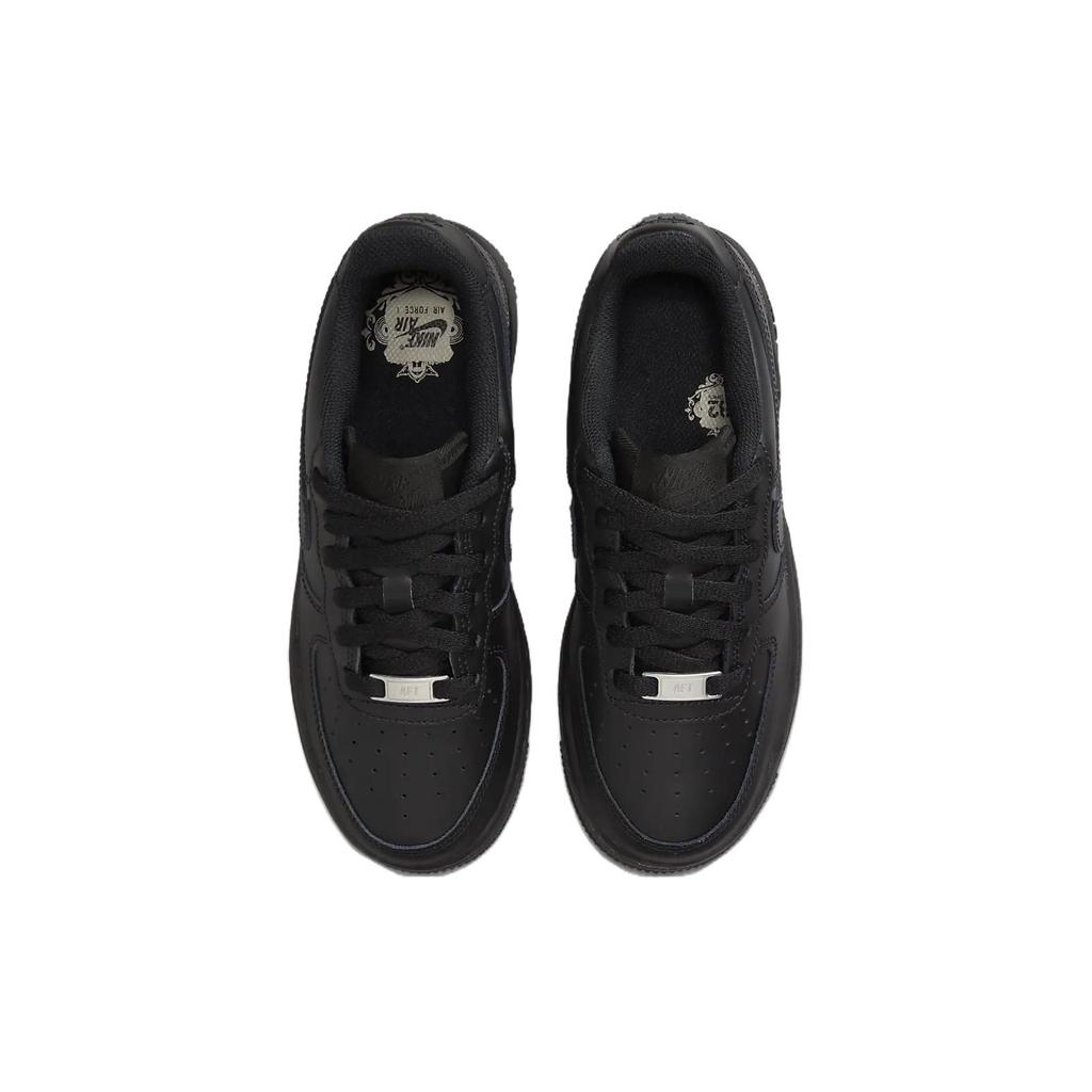 Nike Air Force 1 LE GS Triple Black Kids Casual Shoes FV5951-001