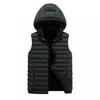 2026 Mens Thick Warm Vest Casual Sleeveless Waistcoat Plus Size Winter Outerwear