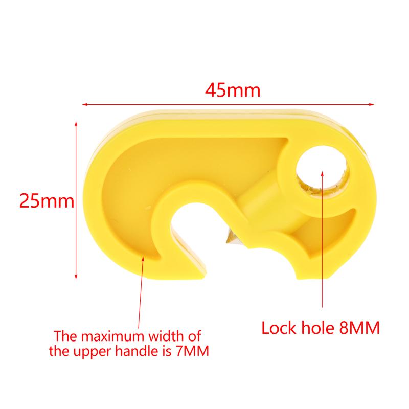 5/10Pcs Multi Pole Mcb Lockout Master Lockout 1P 2P 3P 4P Miniature Circuit Breaker Switch Lock