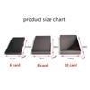 RFID Credit Card Holder Stainless Steel Credit Card Wallet Anti-theft Brush Business Card Holder for Women Men
