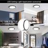 27cm 37cm Ultra Thin LED Ceiling Lamp 220V Indoor Lighting Room Decoration Ceilings Light for Kitchen Bedroom Corridor Bathroom