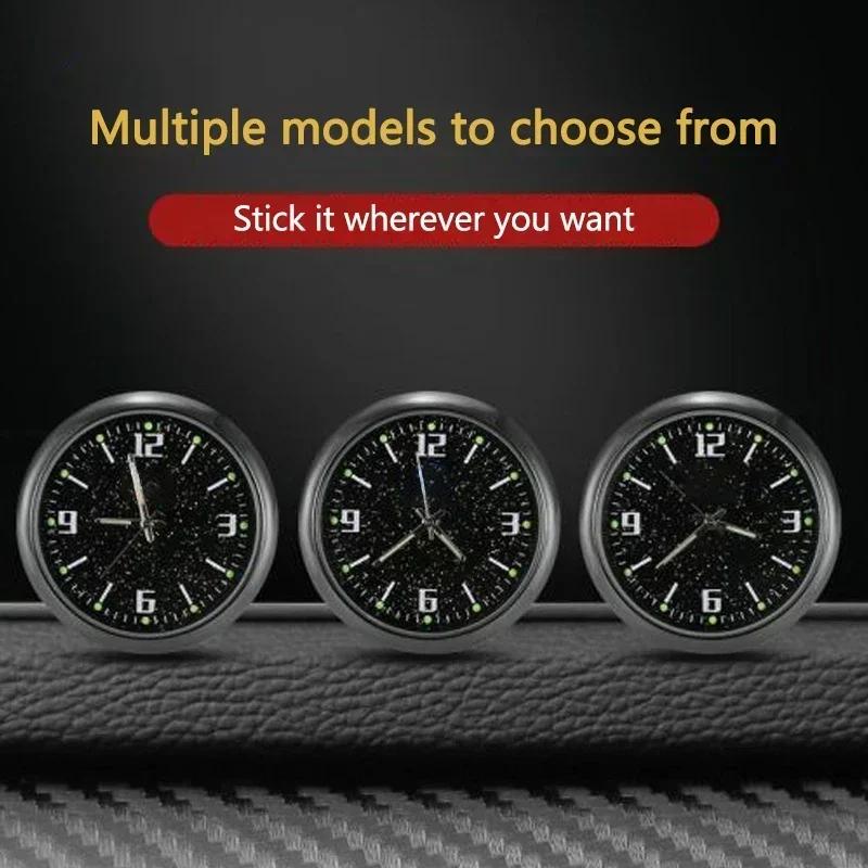 Per Mercedes Benz 1 pz Console Centrale Auto Climatizzatore Orologio Quarzo Luminoso Per Mercedes Benz Classe A C E S G GLC CLE