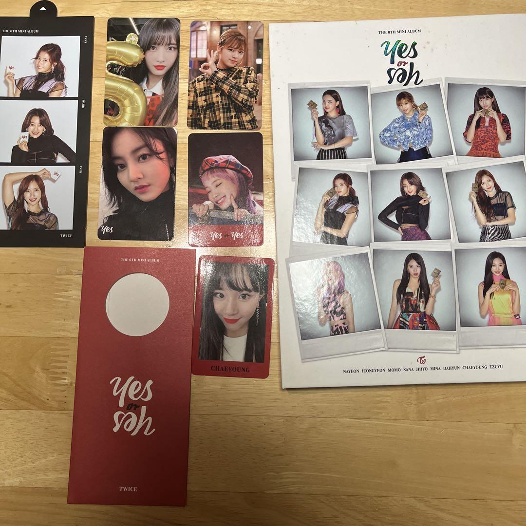 

[USED] TWICE Yes or Yes CD with photo card