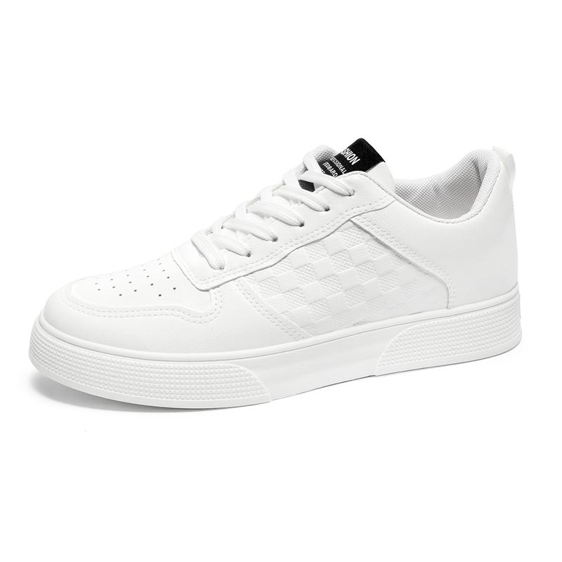 Men's casual shoes four seasons new thick soles anti slip breathable shoes fashion soft soles student outdoor slow walking shoes