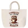 Beach Bag - PLANETEE - The Owl Handballer - Rope Handle - Large Size - Customizable