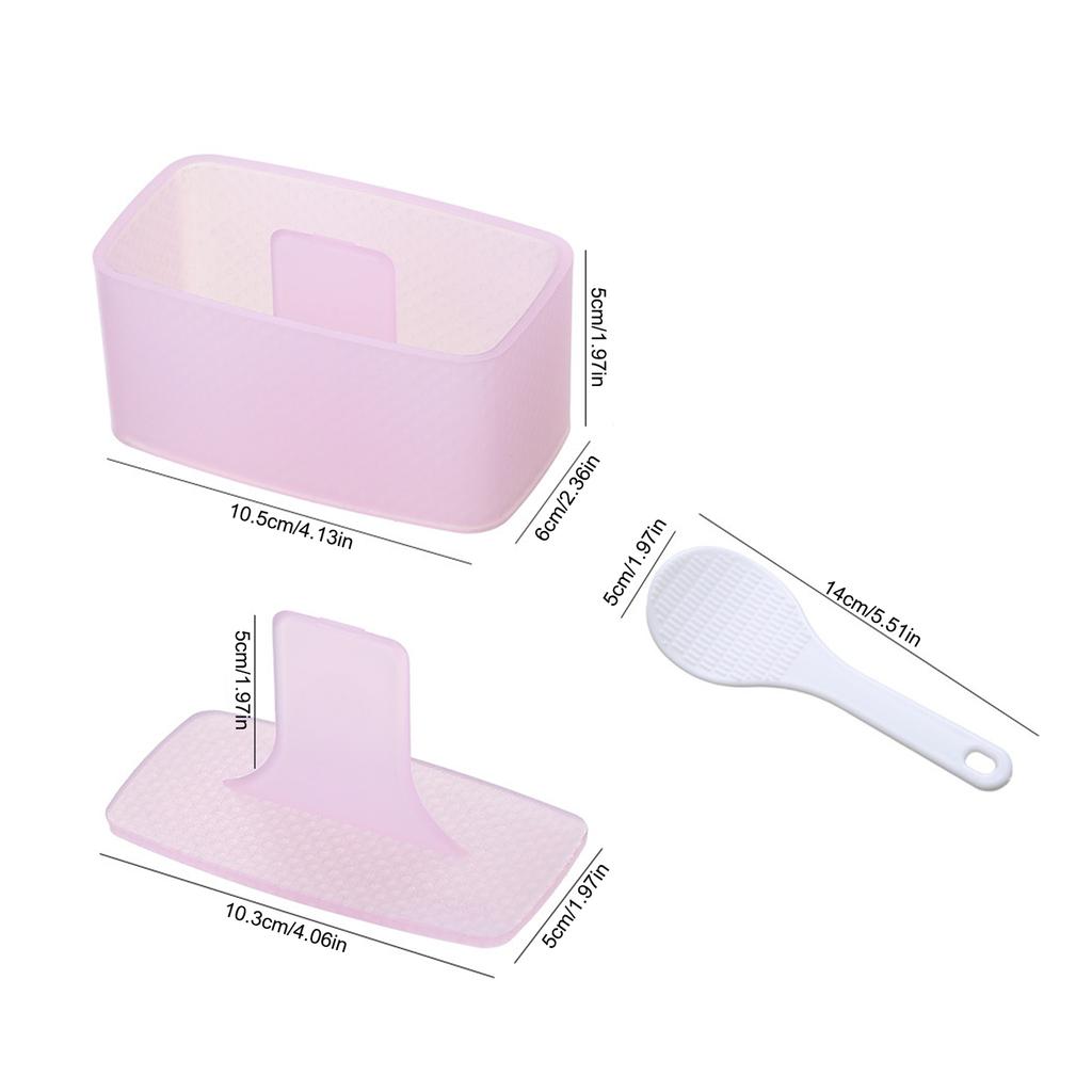 Sushi Mold Triangle Mould Onigiri Rice Ball Food Press Triangular Sushi Maker Mold Sushi Kit Kitchen Bento Rice Balls Accessory