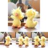 Cute Duckling Stuffed Animal Plush Toy Ultrasoft Short Plush Pp Cotton 15cm Keychain Backpack Charm Gift