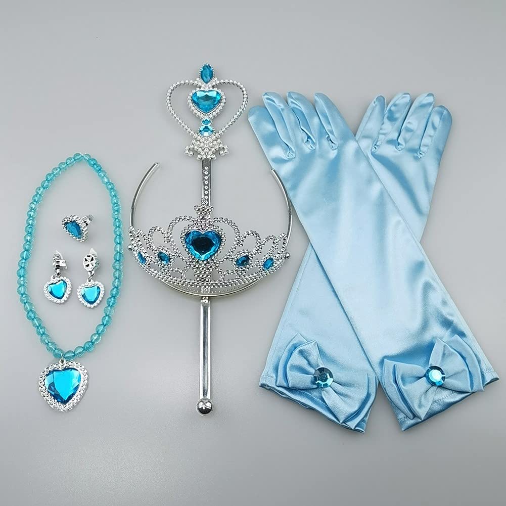 Princess Dress for Kids Princess One Long Fancy Birthday Heart Magic Gloves Included [PETLILY] Kids, Cosplay, Costume, Piece, Dress, Girls, Halloween,