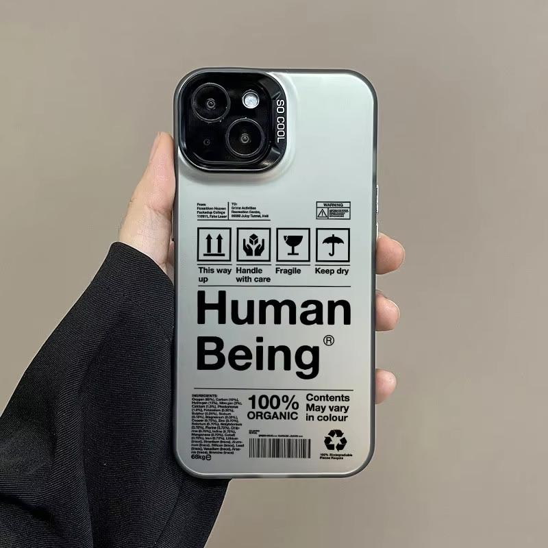 

Famous Motivational Life Quote Words Label Phone Case For iPhone 17 Pro Max 16 15 Pro 14 13 Mini 12 11 Air Plus Hard Matte Cover iPhone17 Pro чорний