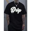 Men's Crew Neck T-Shirt - Casual Short Sleeve Tee Machine Washable Summer Essential | Training, Running, Outdoor Activities | Year-Round Fit