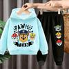 Autumn Long Sleeved Pullover Long Pant Two Piece Suit for Children Clothing Suits Boys Sweatpant Sets Kids Tracksuit