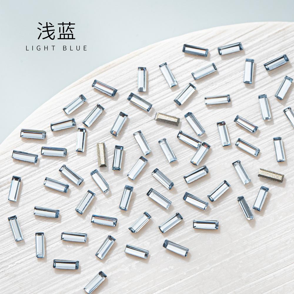 K9 Nail Art Flat Bottom Drill Chamfered Small Long Nail Drill Zircon Nail Art Drill Explosive Flash French Mini Drill