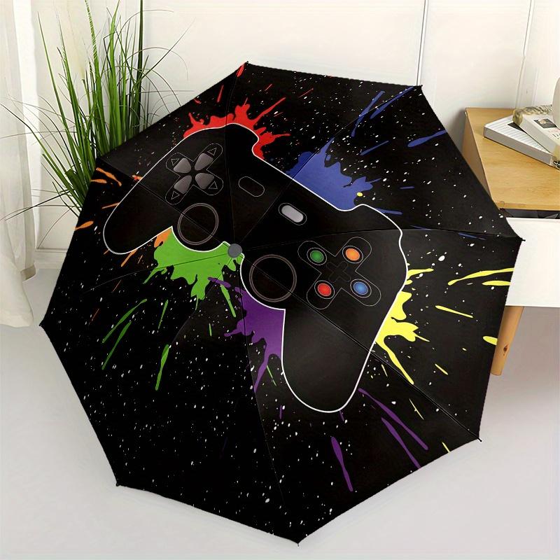 Colorful Game Controller Mouse Pad for GamersUmbrella, Portable 3-Fold Umbrella for Men & Women,Christmas Gift ES280
